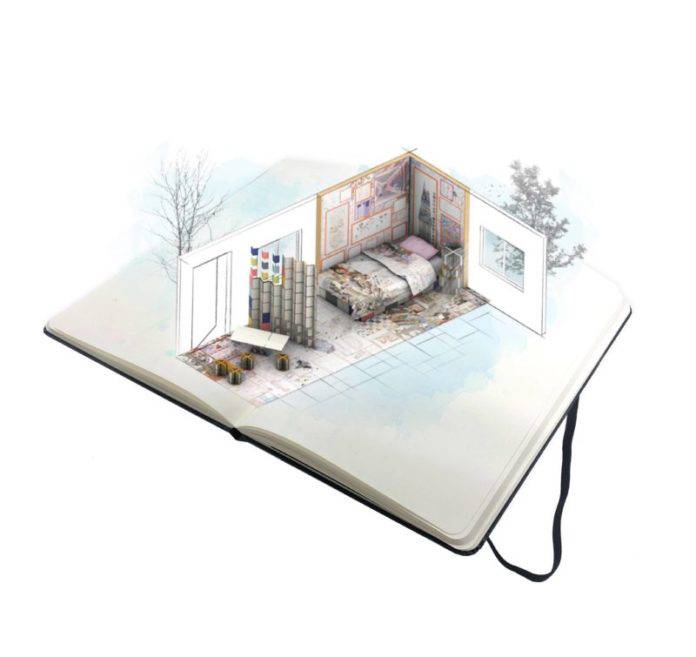 MOLESKINE X INDA - Key Visual
